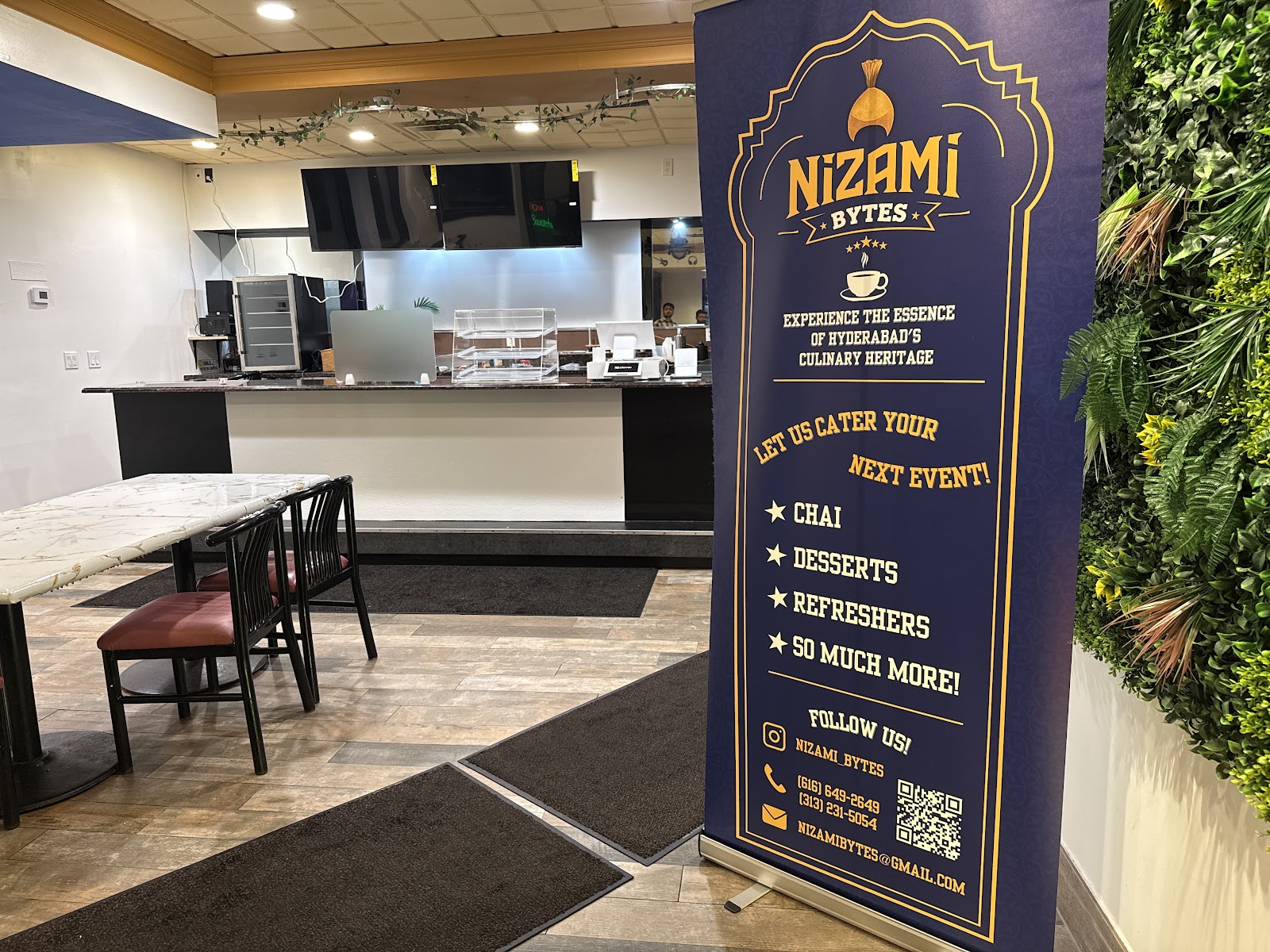 Nizami Bytes Cafe in Farmington Hills